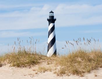 Hatteras Island lighthouse