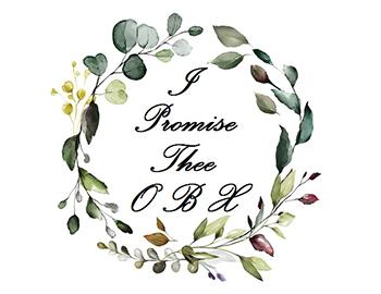 I Promise Thee, OBX I Promise Thee, OBX