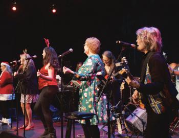 The Mustang Outreach Allstar Band takes the stage at Roanoke Island Festival Park. The Mustang Outreach Allstar Band takes the stage at Roanoke Island Festival Park.